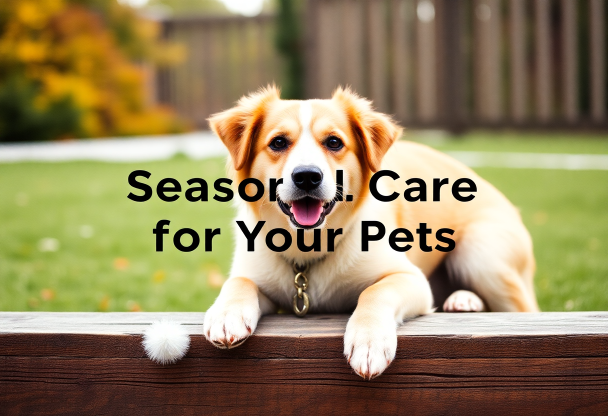 Seasonal Care for Your Pets: How to Keep Them Comfortable Year-Round