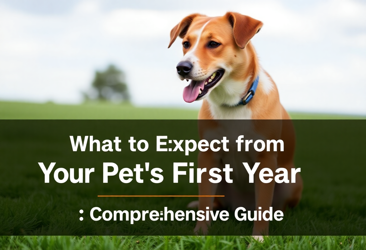 What to Expect from Your Pet’s First Year: A Comprehensive Guide