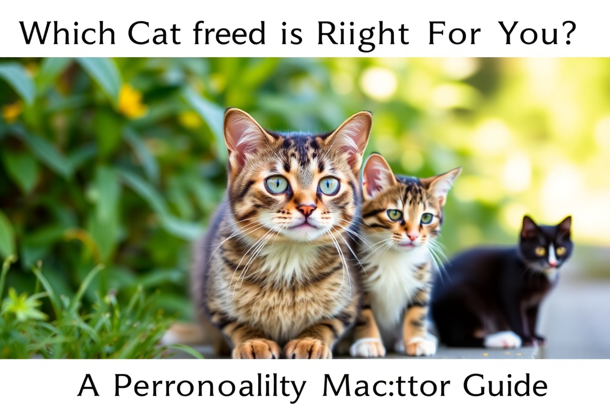 Which Cat Breed Is Right for You? A Personality Match Guide