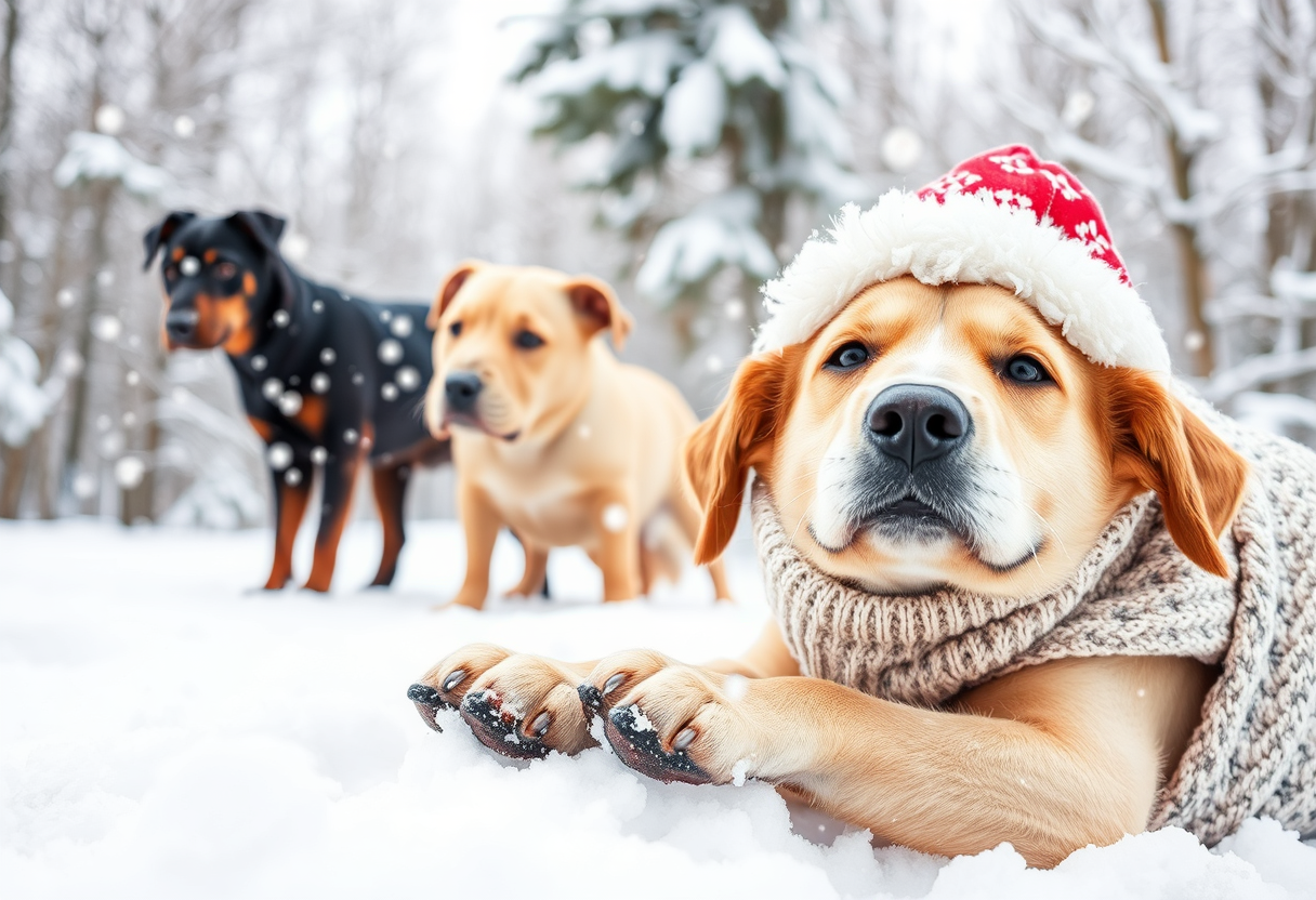 Winter Care Tips for Dogs: Protect Their Paws and Stay Warm