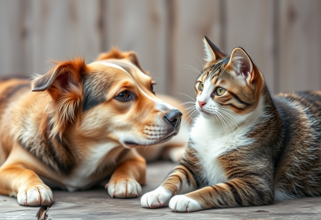 How to Prepare Your Dog for Living with an Adopted Cat